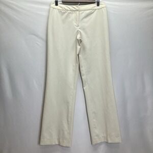 i.e.‎ Womens Off White Wide Leg Dress Pants Size 4